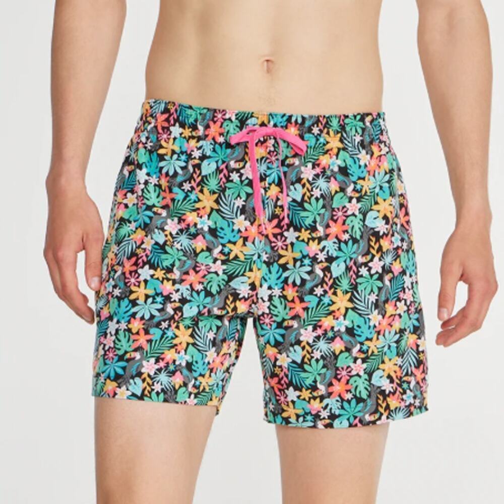 69 Chubbies Men's The Bloomerangs 5.5" Classic Swim Trunk Size L
